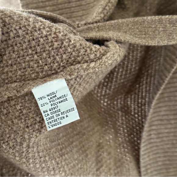 Calvin Klein Wool Robe Cardigan - Picture 4 of 4